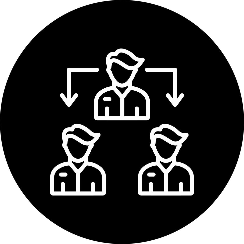 Delegate Vector Icon