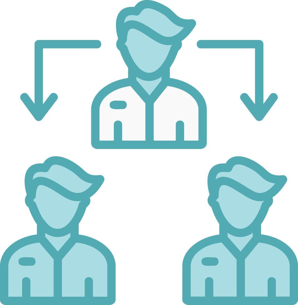 Delegate Vector Icon