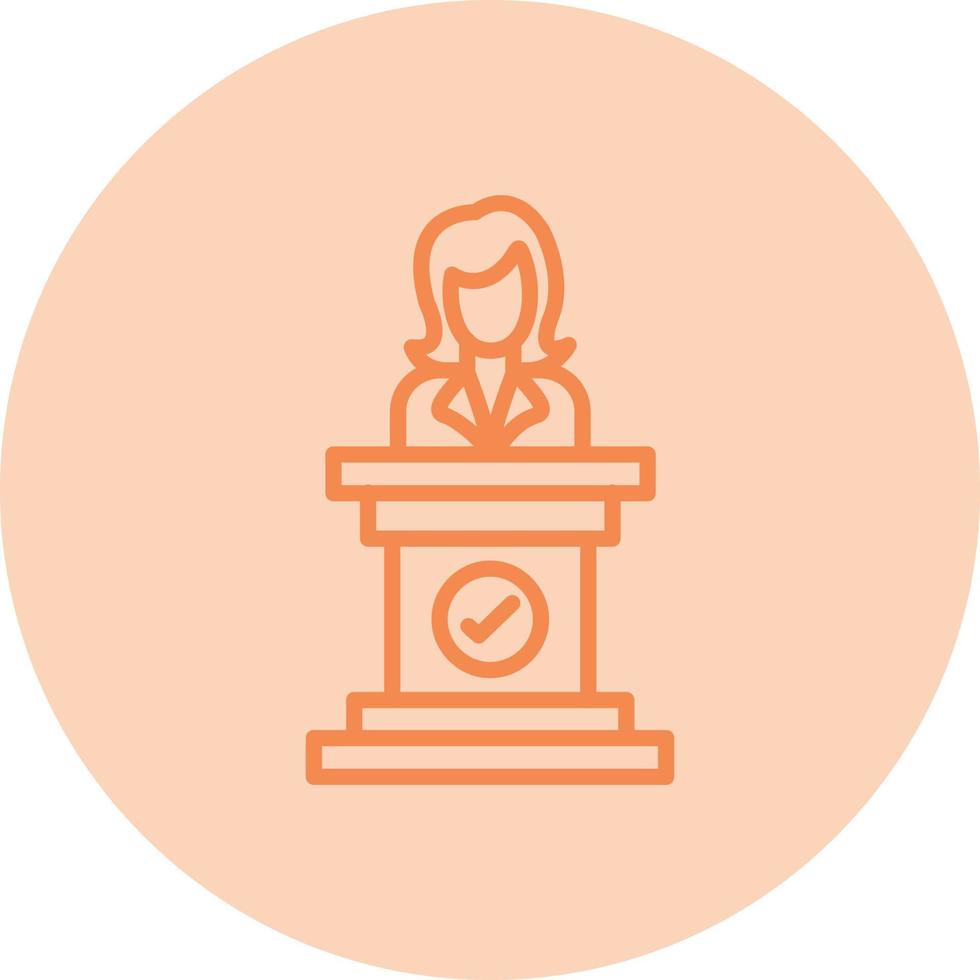 Pulpit Vector Icon