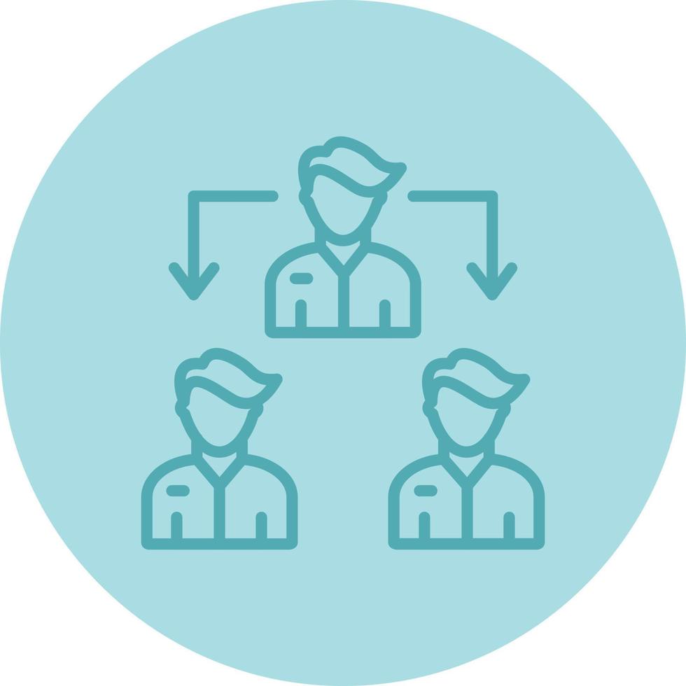 Delegate Vector Icon