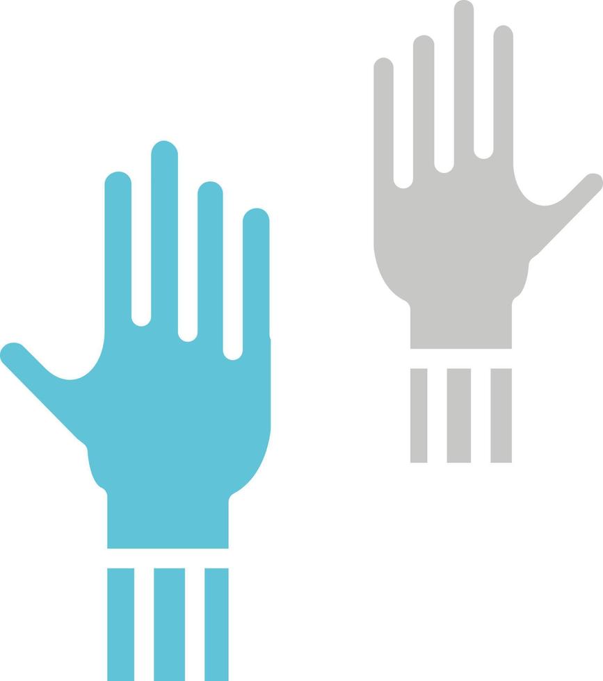 Hands Up Vector Icon