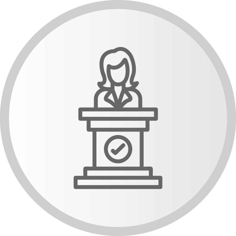 Pulpit Vector Icon