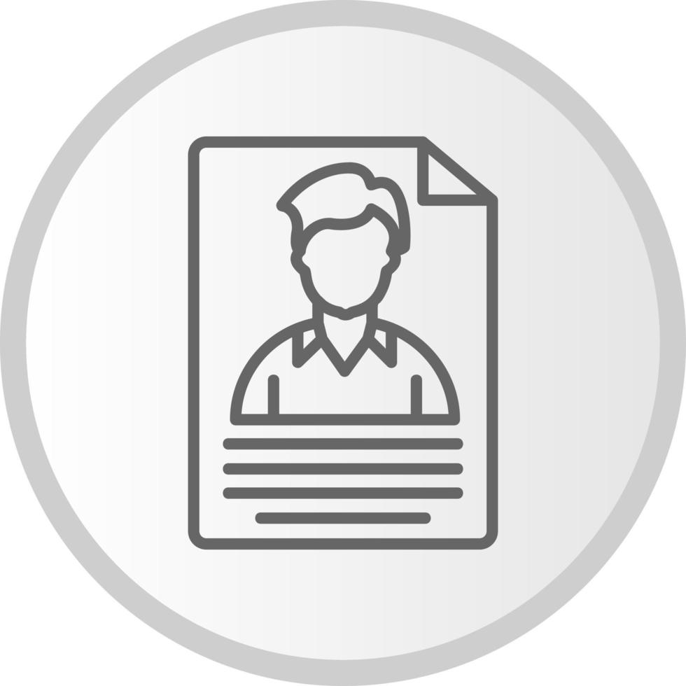 Candidate Vector Icon