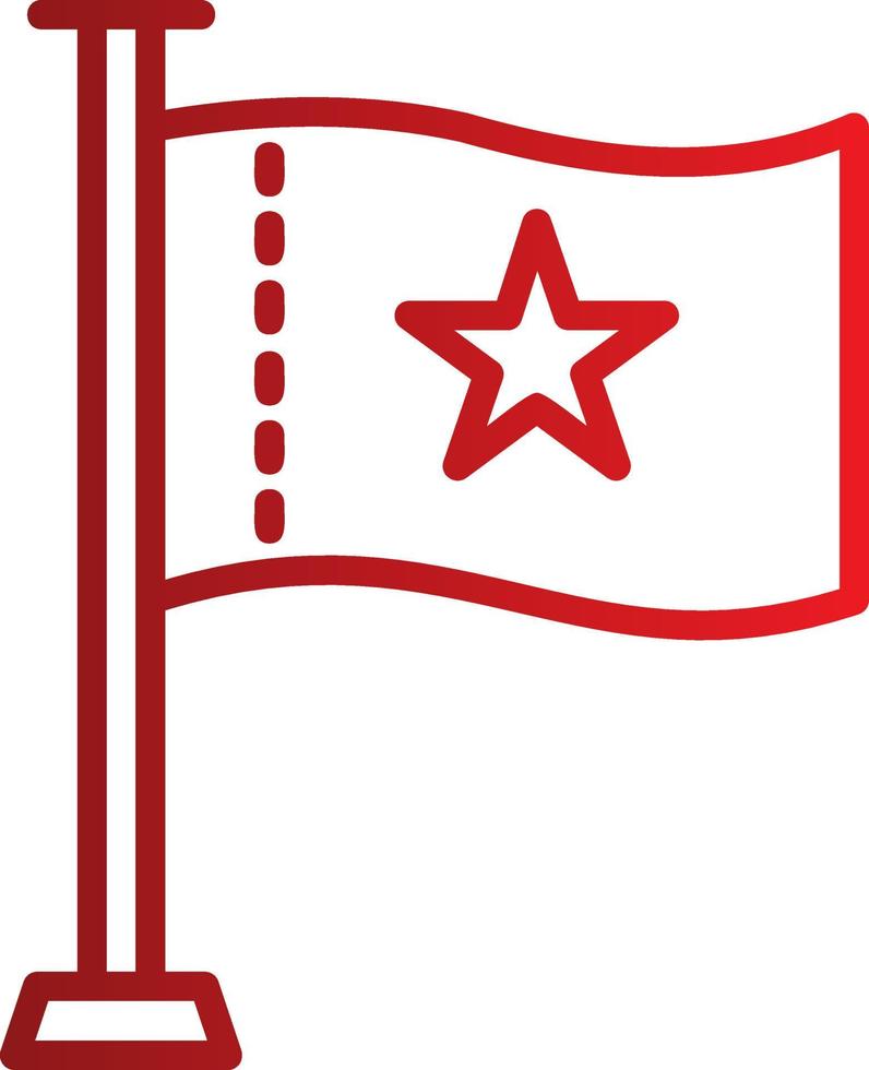 icono de vector de bandera