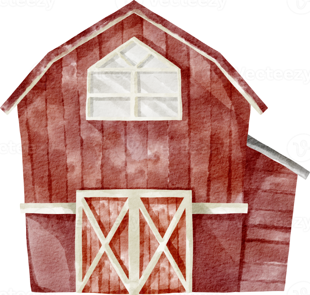 watercolor farm farm element png