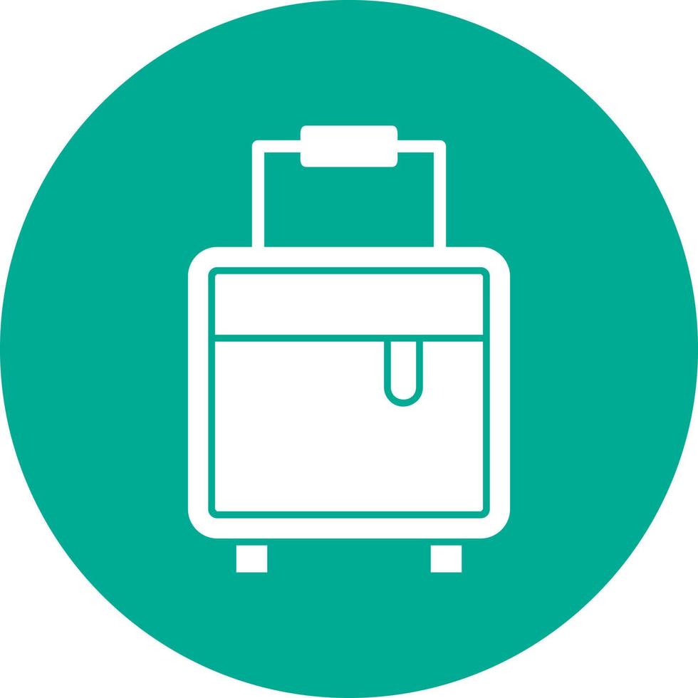 Luggage Vector Icon Design