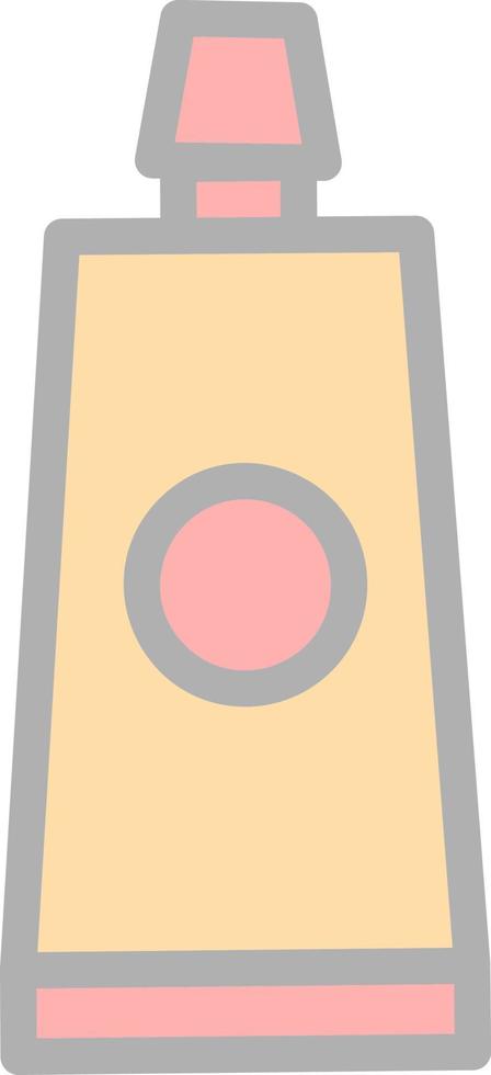 diseño de icono de vector de tubo de pintura