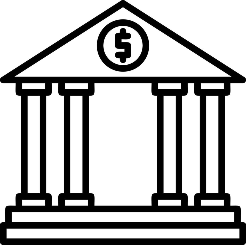 Bank Vector Icon Design