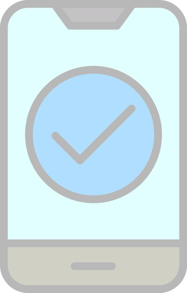 Checked Vector Icon Design