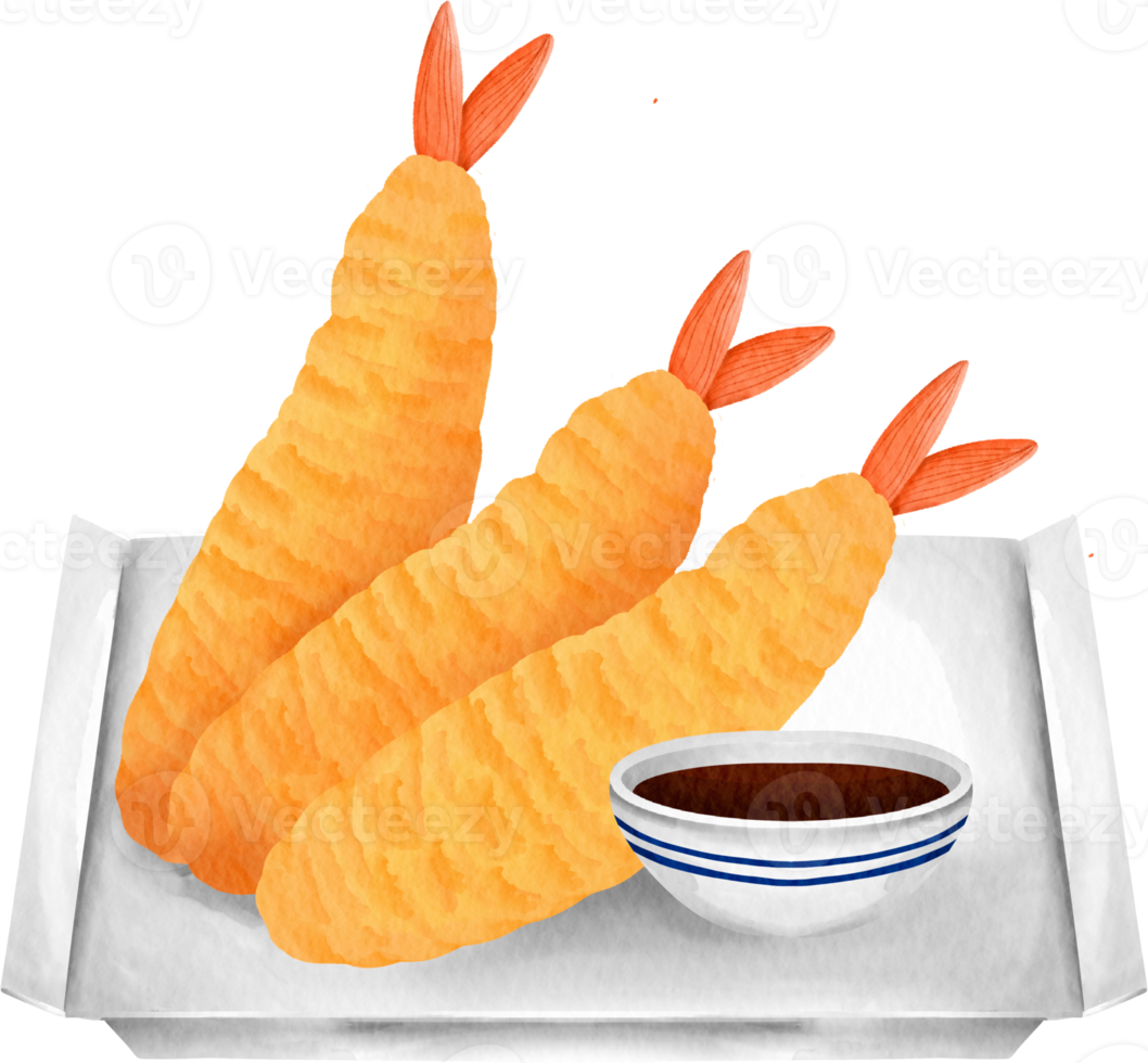 vattenfärg tempura klämma konst png