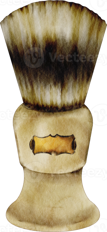watercolor hair brush png