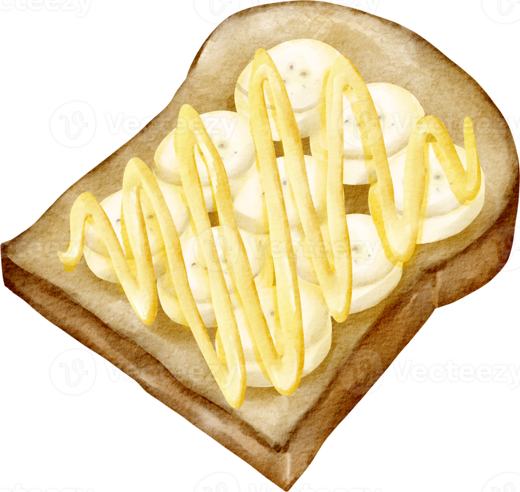 acquerello crostini Banana png