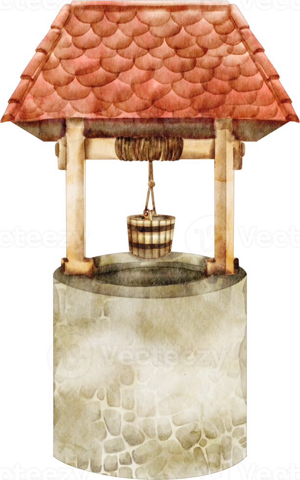 watercolor water well png