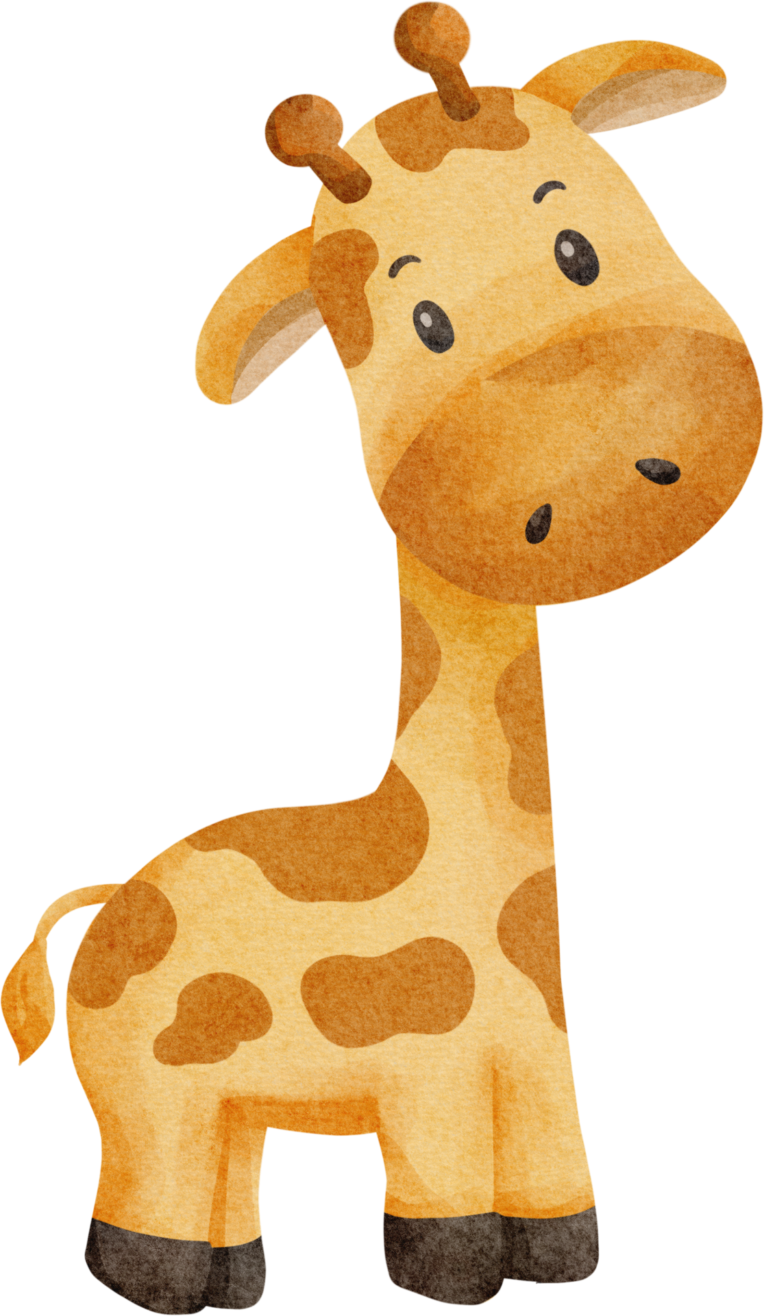 aquarela girafa fofa 16541003 PNG