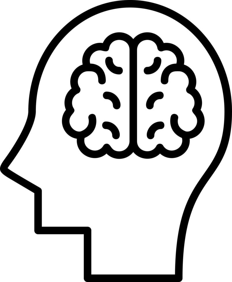 Brain Vector Icon Design