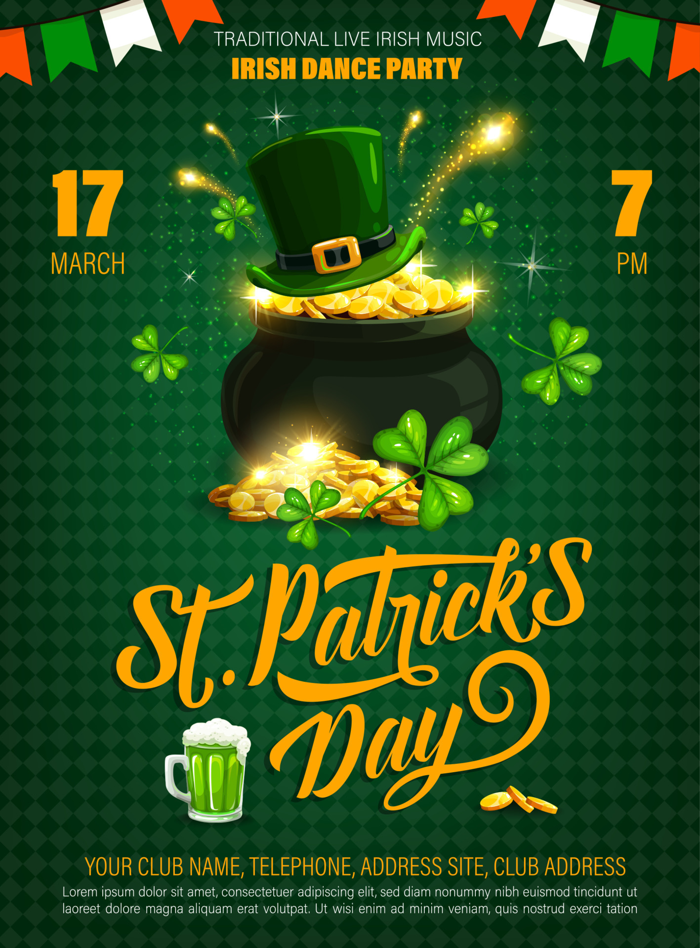 90s st patricks day party