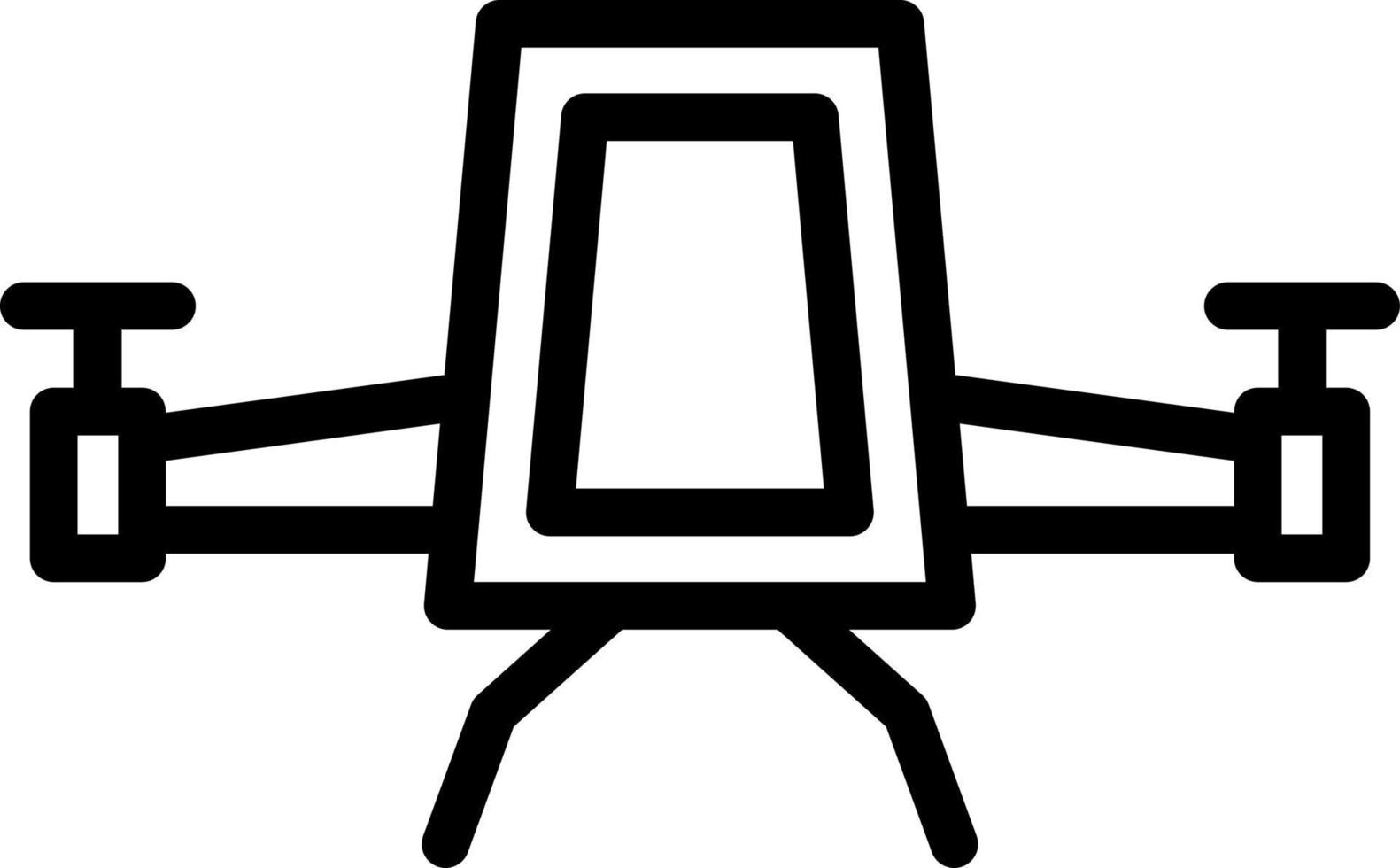 Air Taxi Vector Icon Design