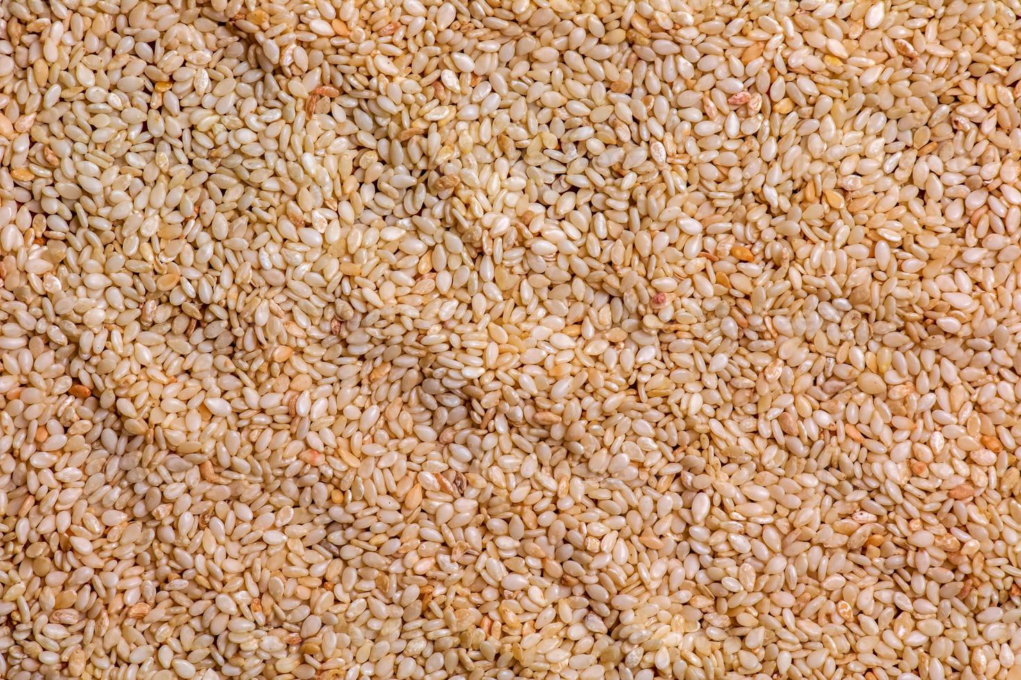Background of sesame seeds. Healthy food concept. photo