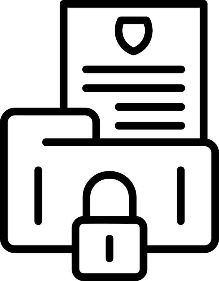 Confidential Vector Icon Design