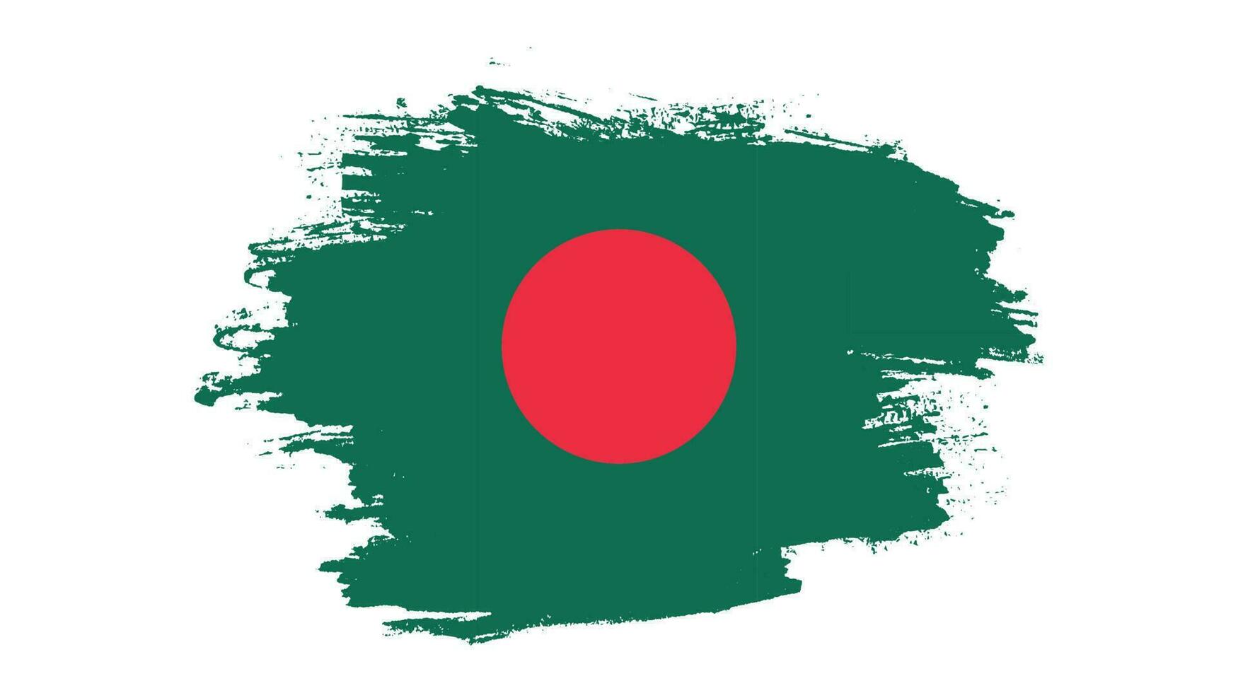 Distressed Bangladesh grunge flag vector