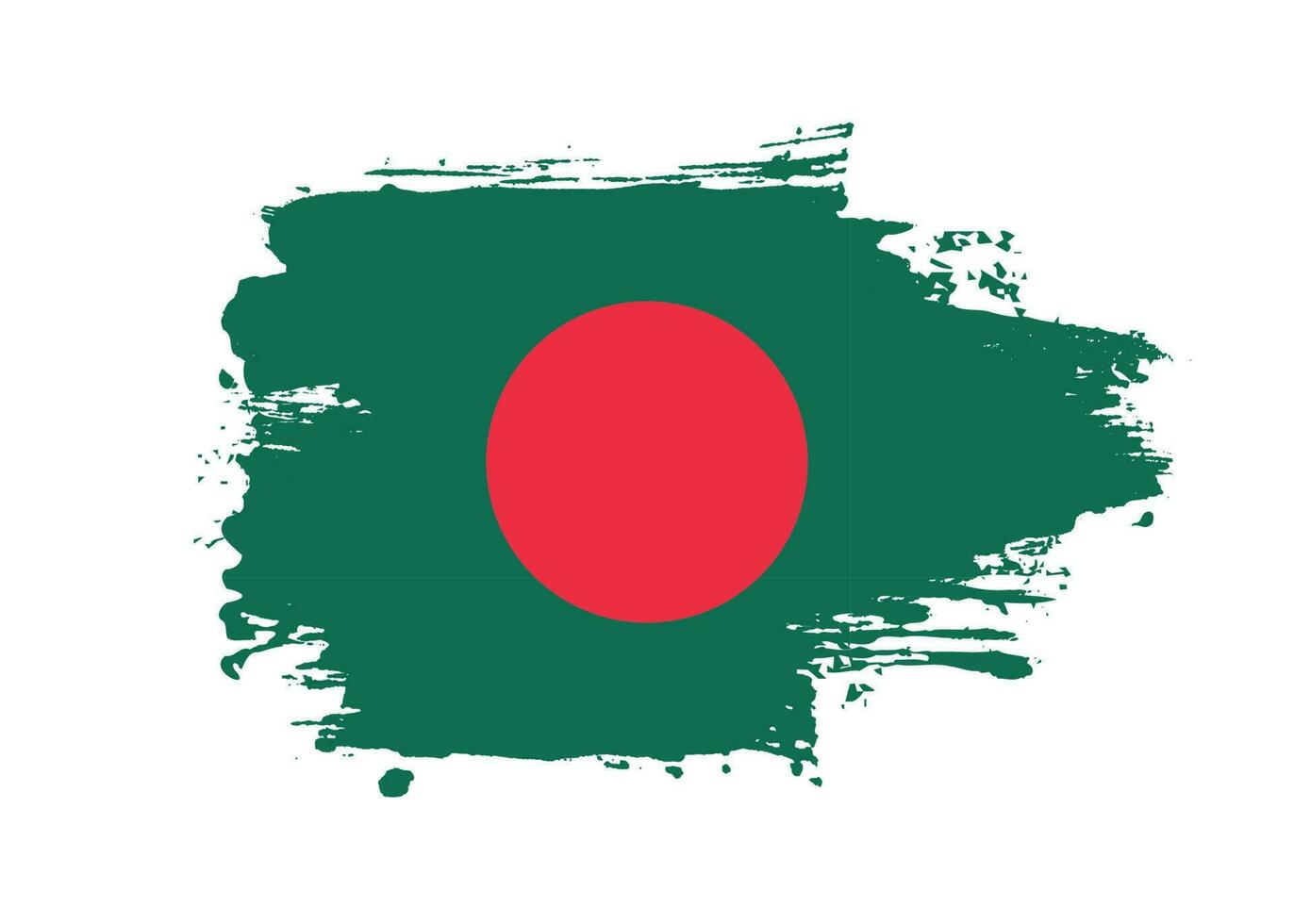 New distressed Bangladesh grunge flag vector