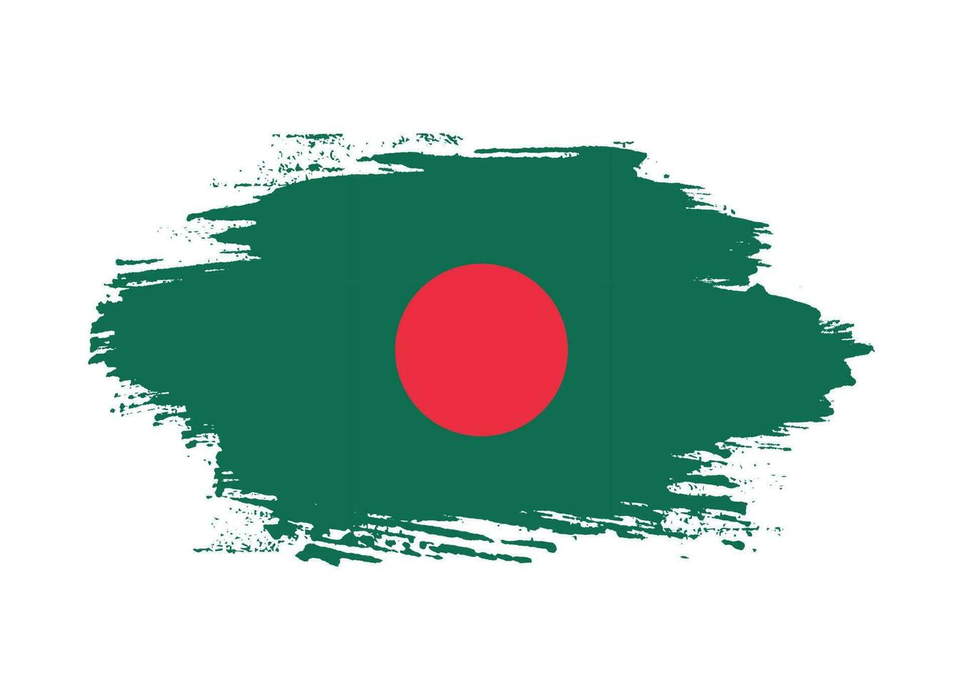 Bangladesh faded grunge texture flag vector