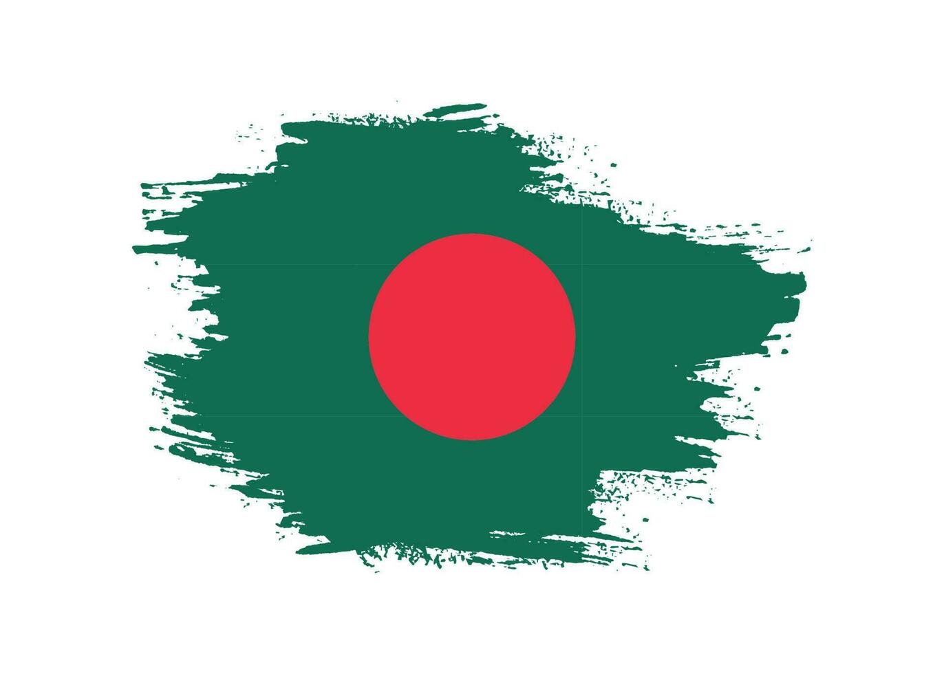 Bangladesh grungy flag vector