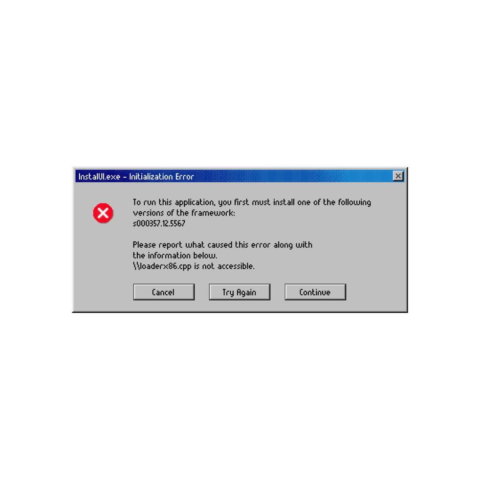 Critical error message window, PC popup warning 15600180 Critical error message window, PC popup warning 15600180
