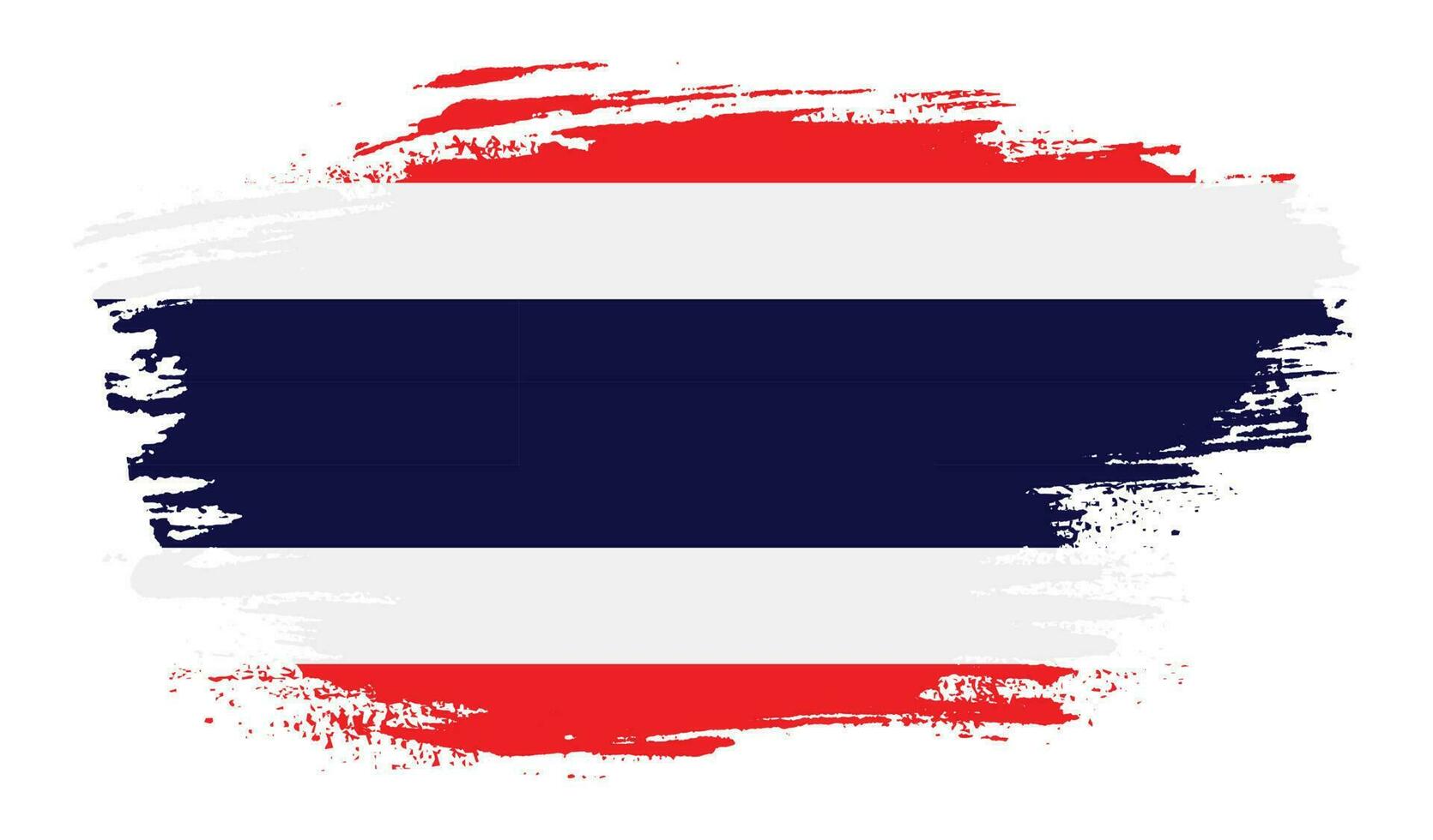 Thailand grungy flag vector