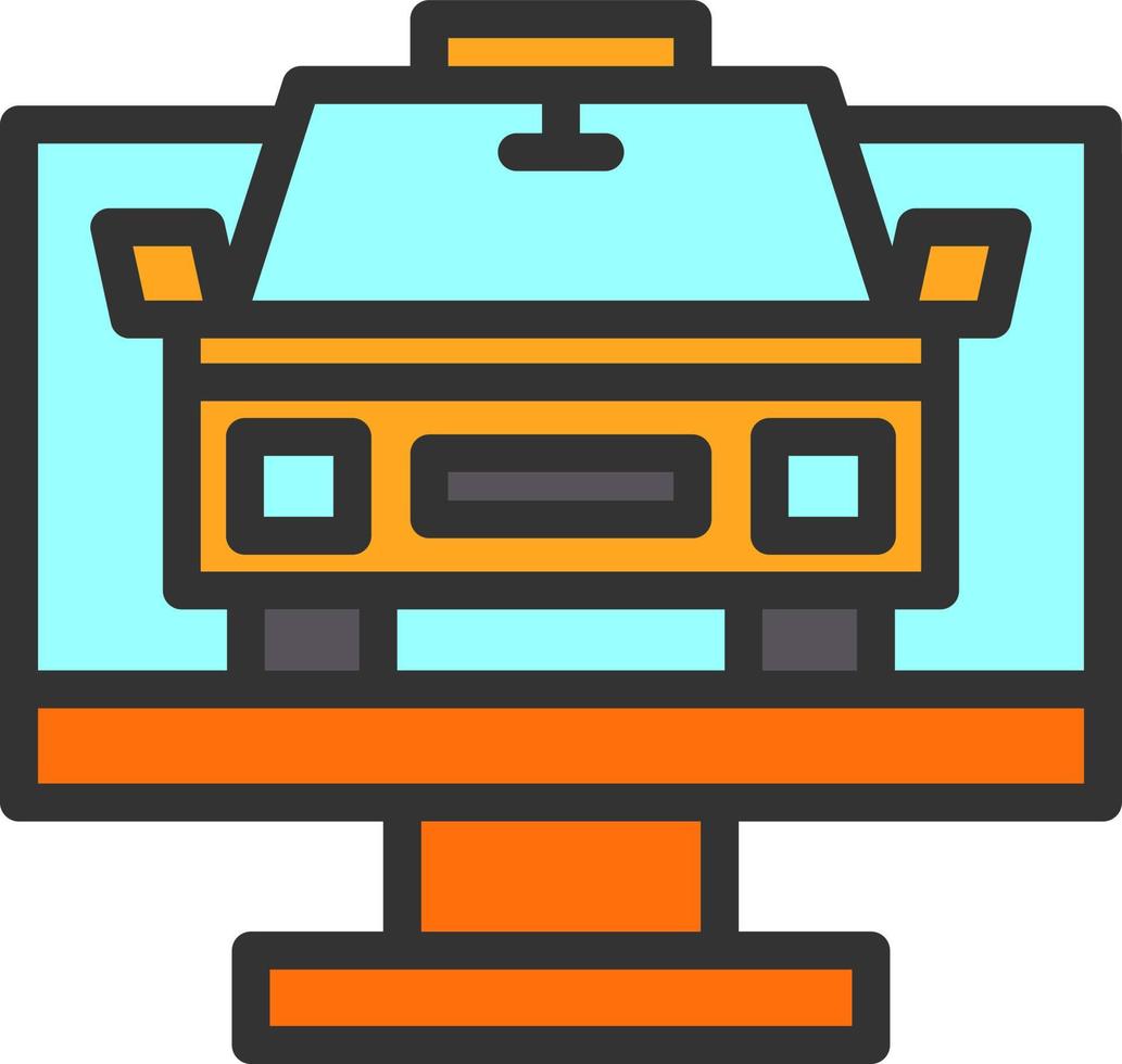 Taxi Vector Icon Design