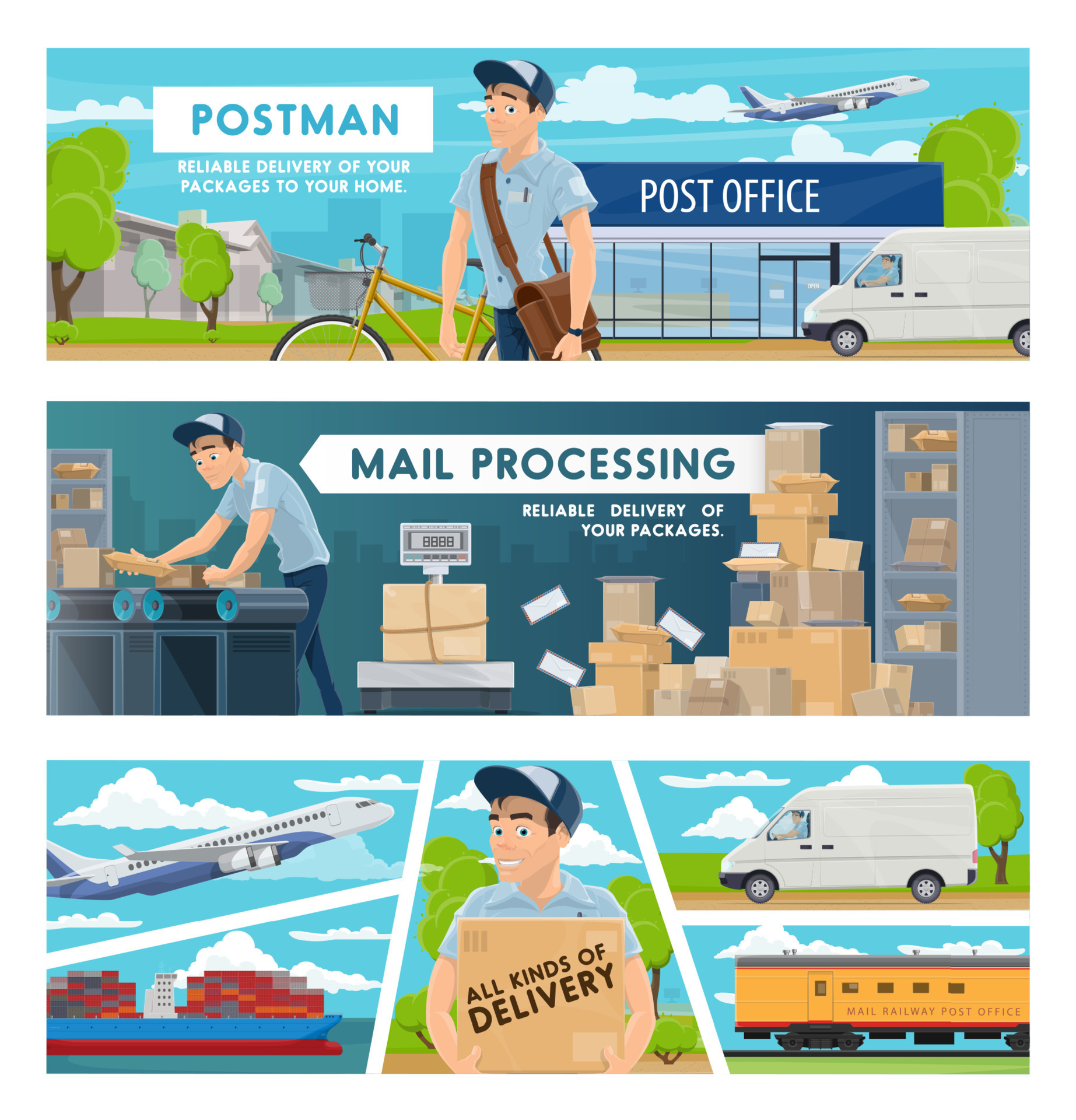 Postman post. Доставка пост. mail delivery. delivery post. снабжение на почте.