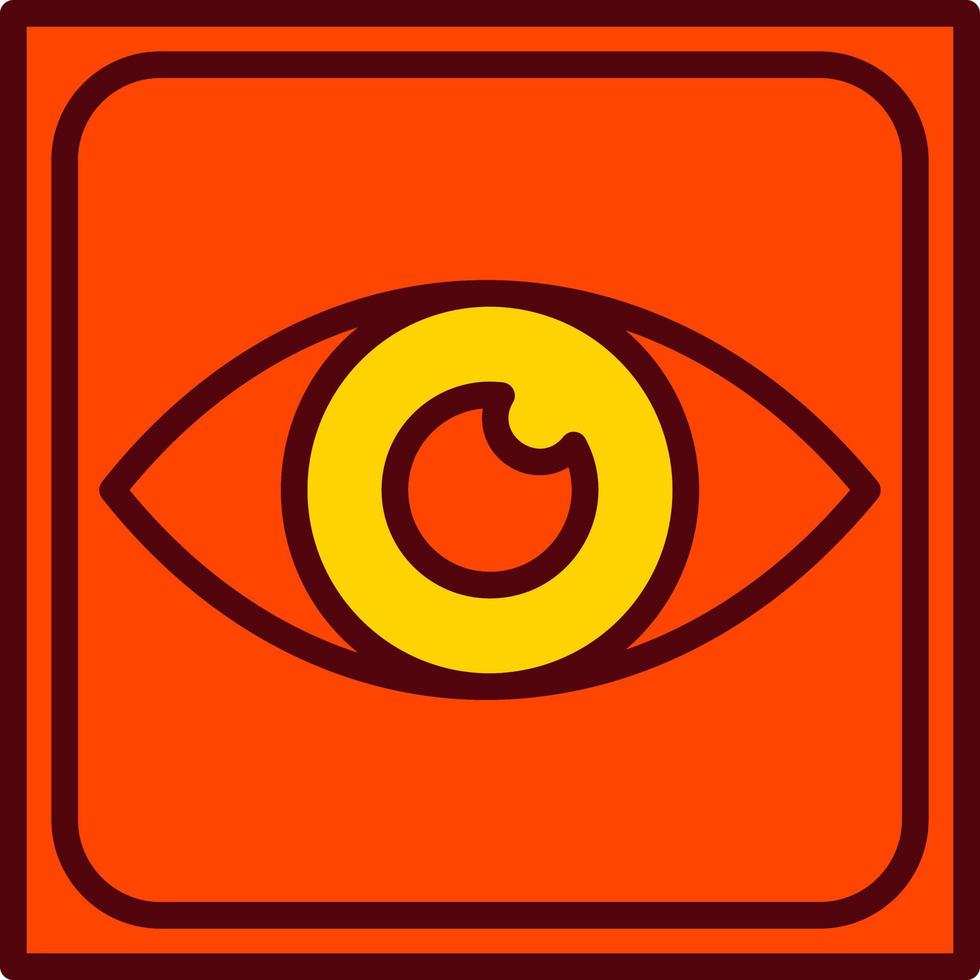 Retina Vector Icon