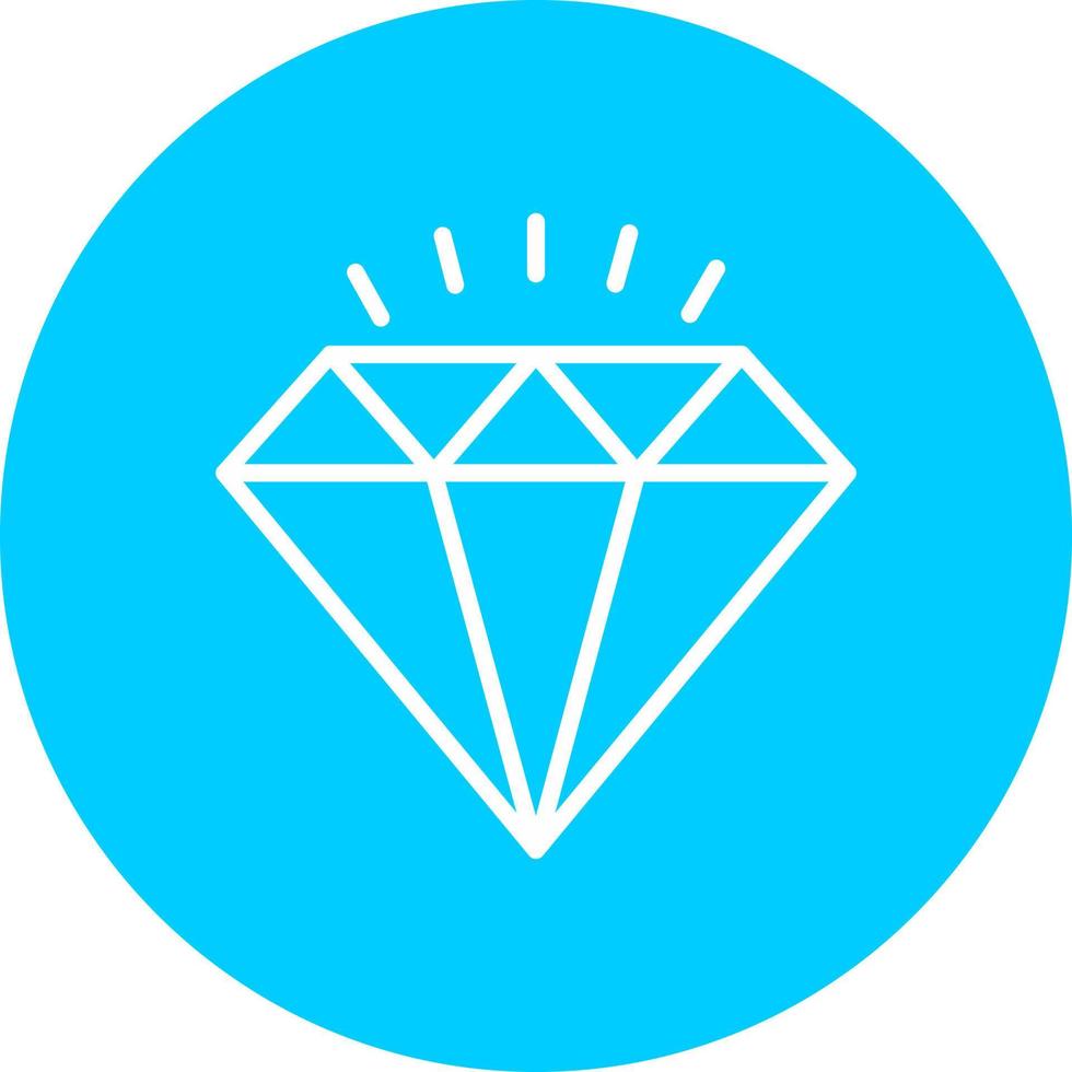 Diamond Vector Icon