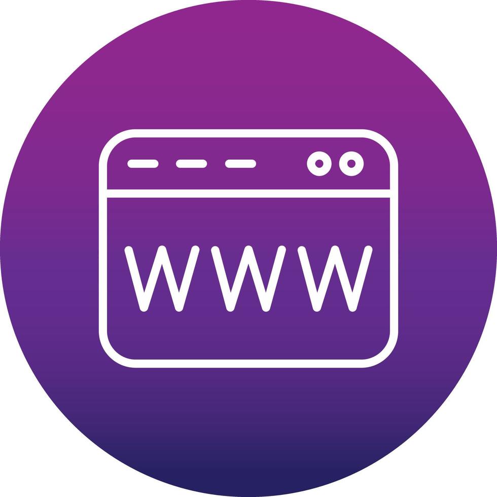 Www Vector Icon