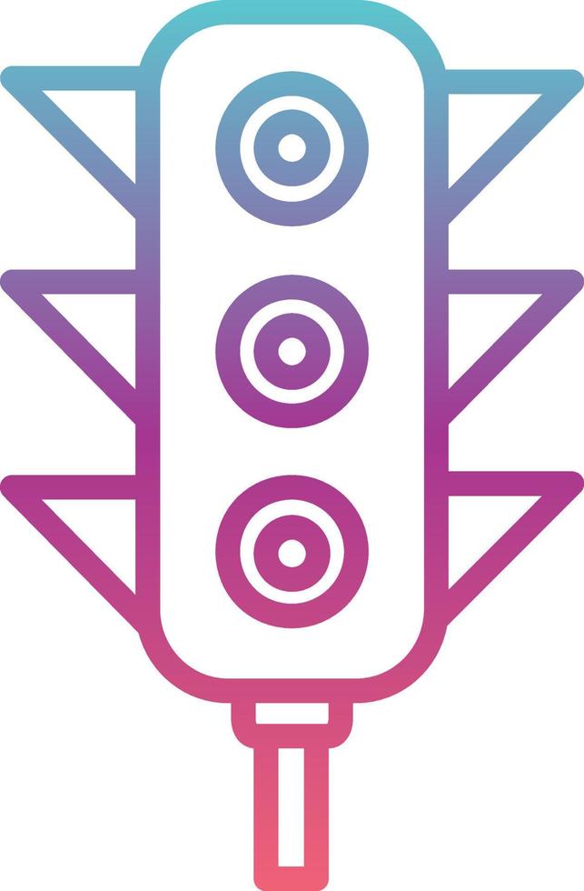 Traffic Lights Vector Icon