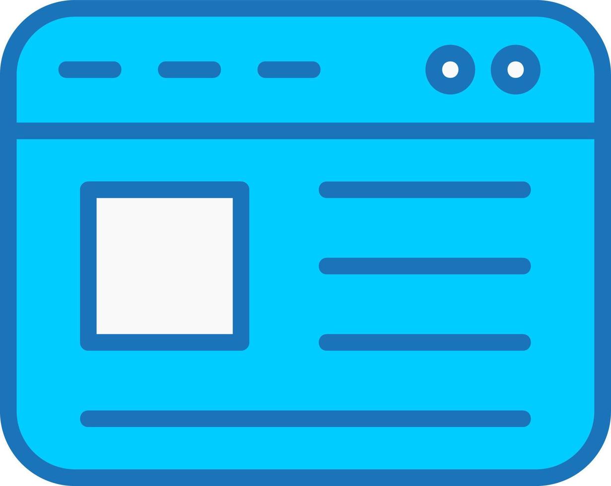 Landing Page Vector Icon