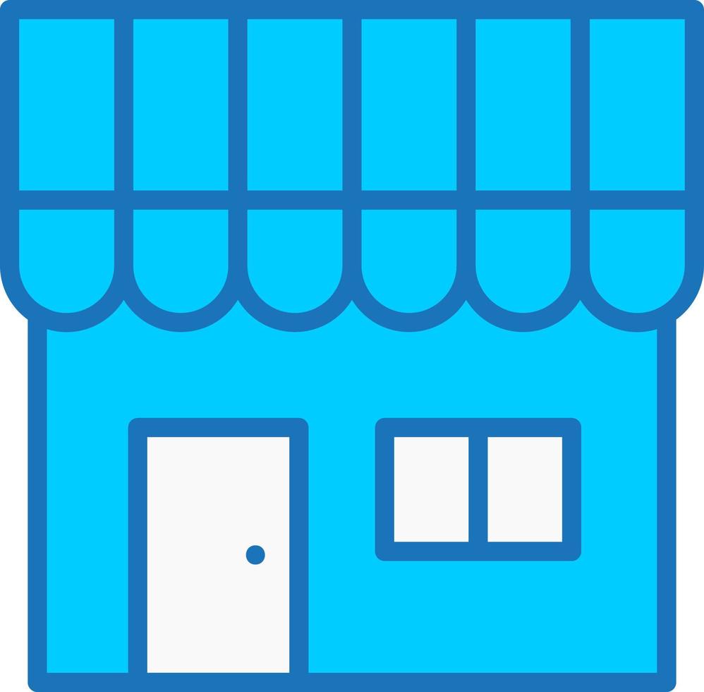 icono de vector de tienda