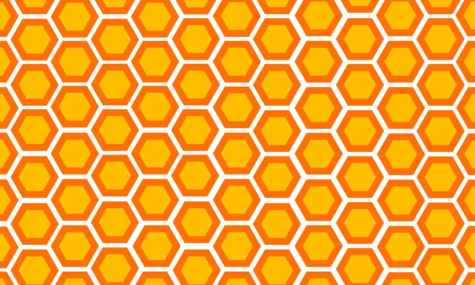 honeycomb pattern background vector