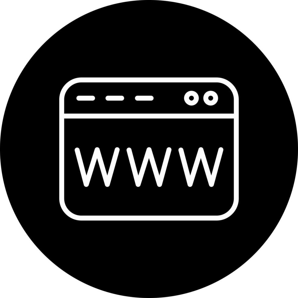 Www Vector Icon