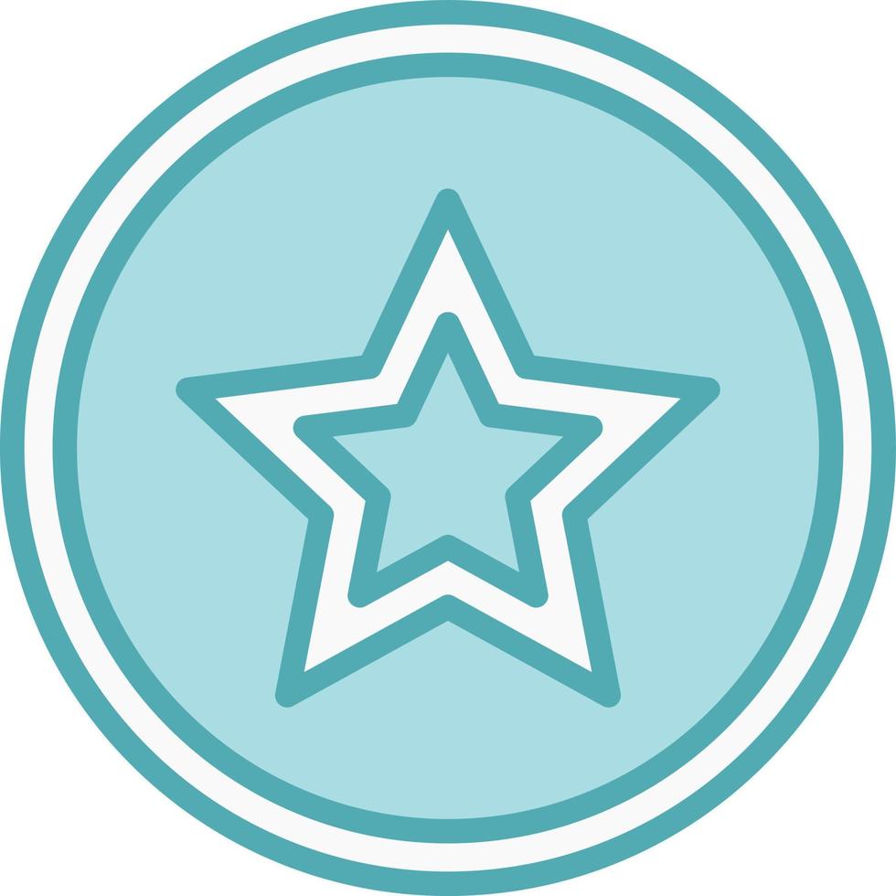 Starred Vector Icon