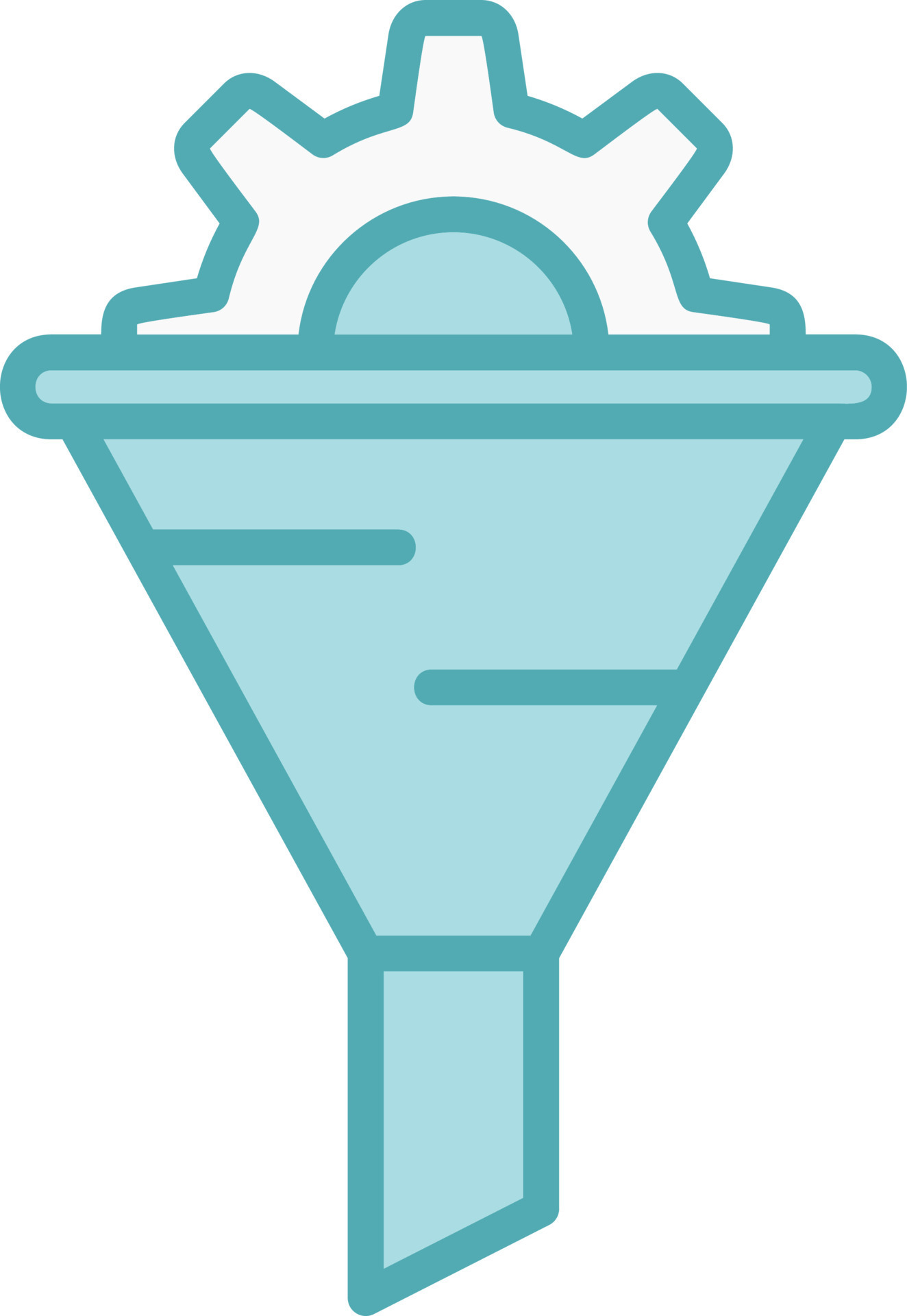 Funnel Vector Icon 16547205 Vector Art at Vecteezy