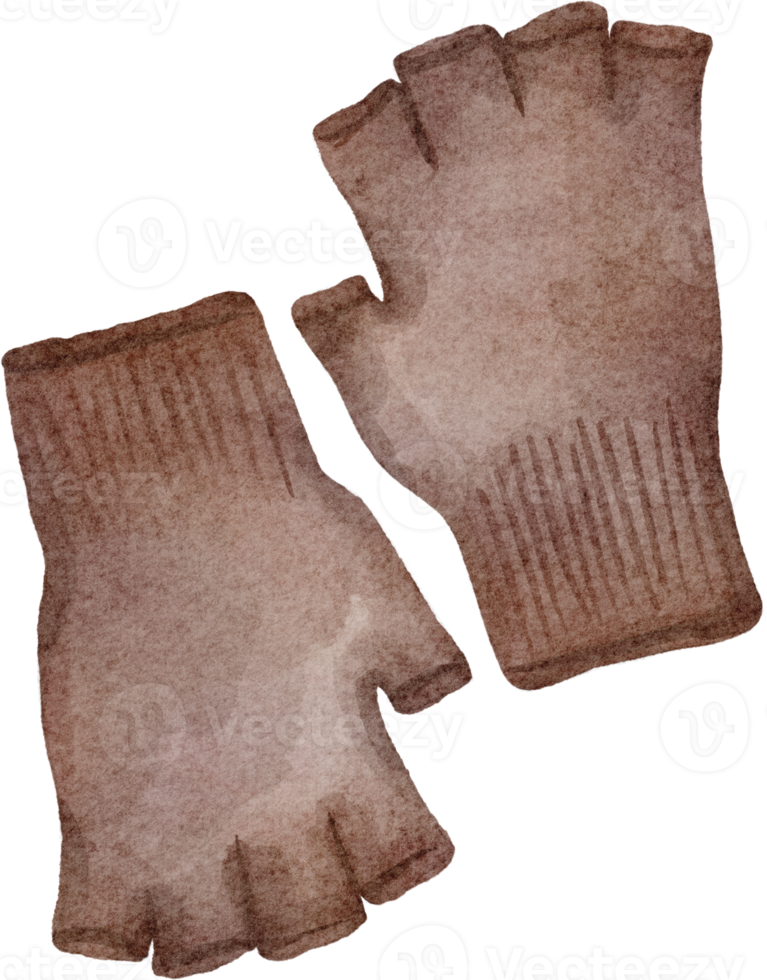 waterverf handschoen klem kunst png