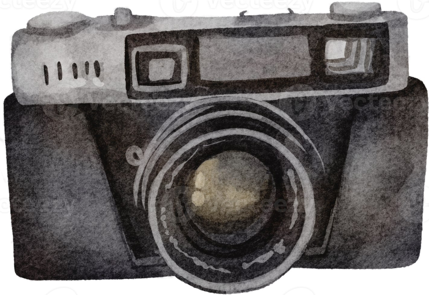 waterverf camera klem kunst png