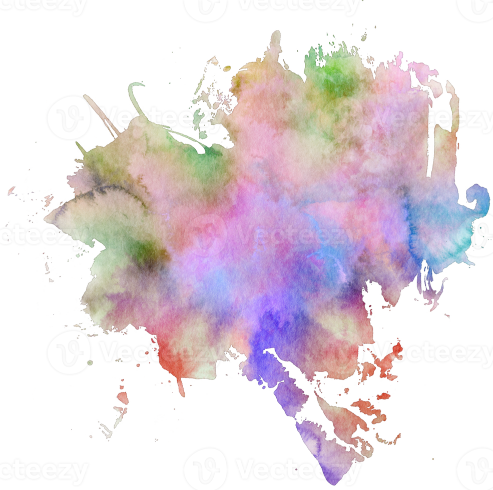 aquarellspritzer bunt png