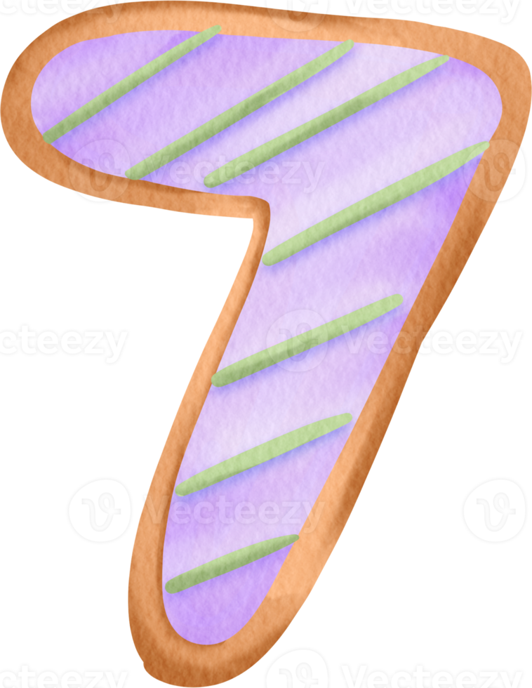number cookies 7 png