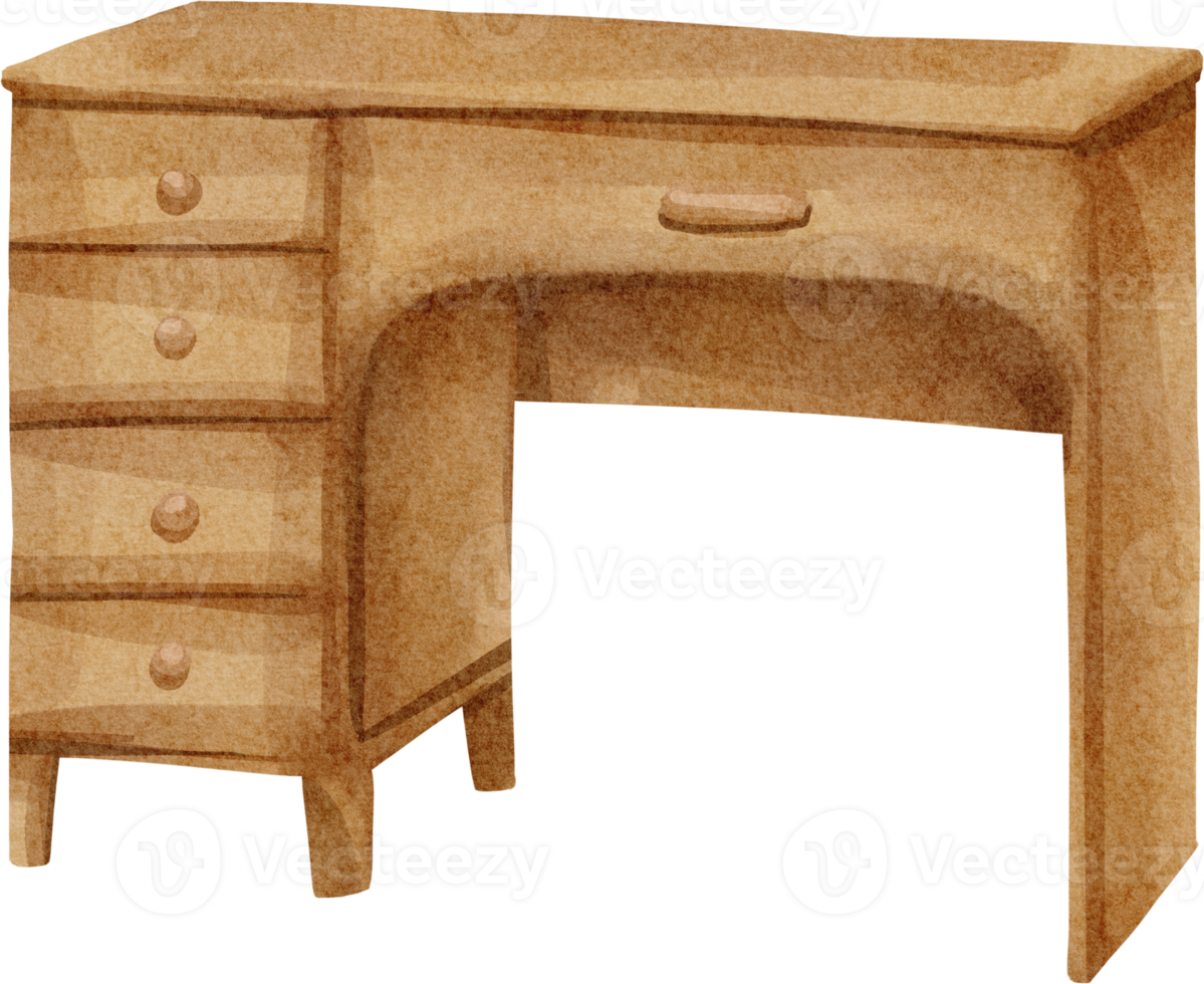 watercolor furniture clip art png