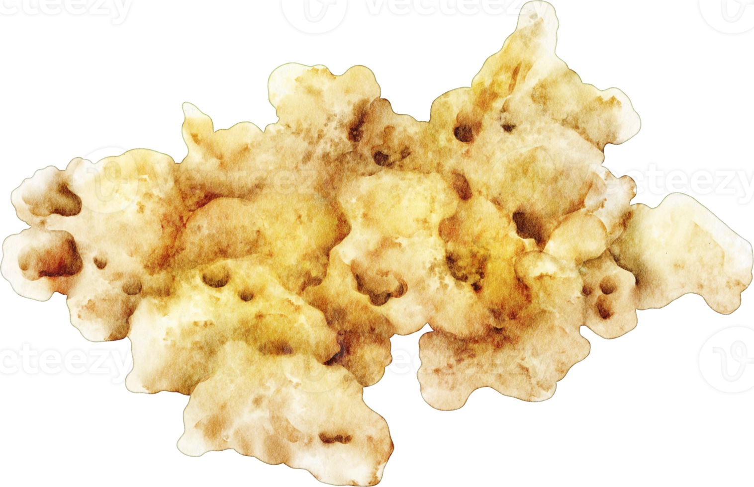 collation de pop-corn aquarelle png