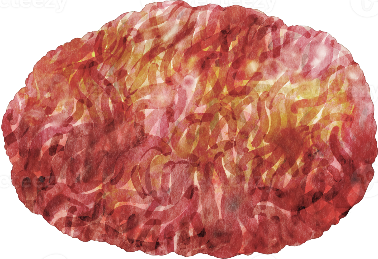 watercolor ground beef png