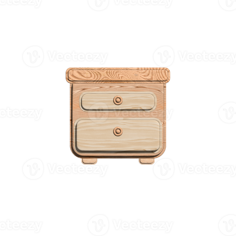 chest of drawers 3d icon png