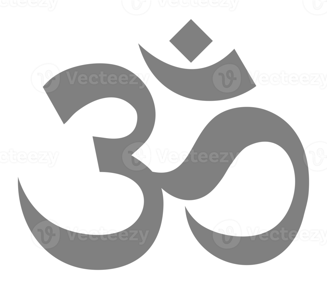 Symbol des Hinduismus, hinduistische Ikonographie. PNG-Format png